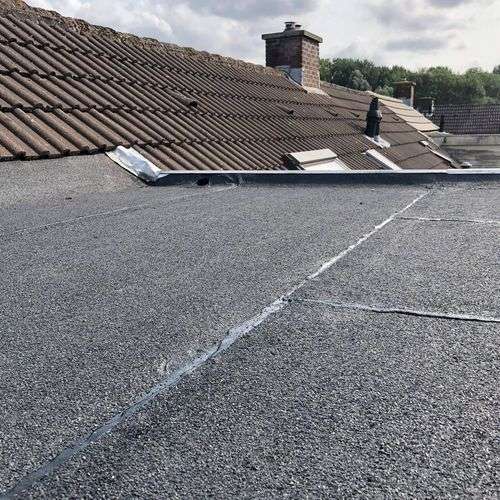 Nieuw plat dak gelegd in Zuidhorn Nieuw plat dak gelegd in Zuidhorn